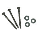 Ap Products Lag Screw, 3/8 in, 5 in, Hex Hex Drive 012-LW 25 3/8 X 5